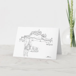 Edinburgh Castle, Scotland Card