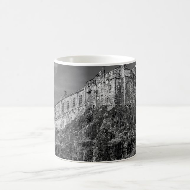 Edinburgh Castle, Scotland Coffee Mug (Center)