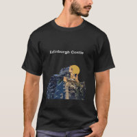 Edinburgh Castle Scotland Fairytail Royal Retro Tr