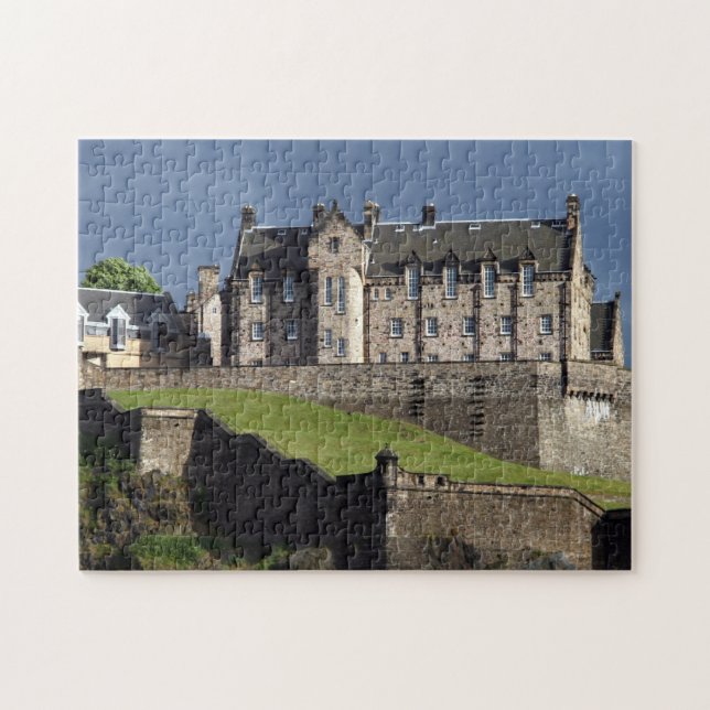 edinburgh castle scotland jigsaw puzzle (Horizontal)