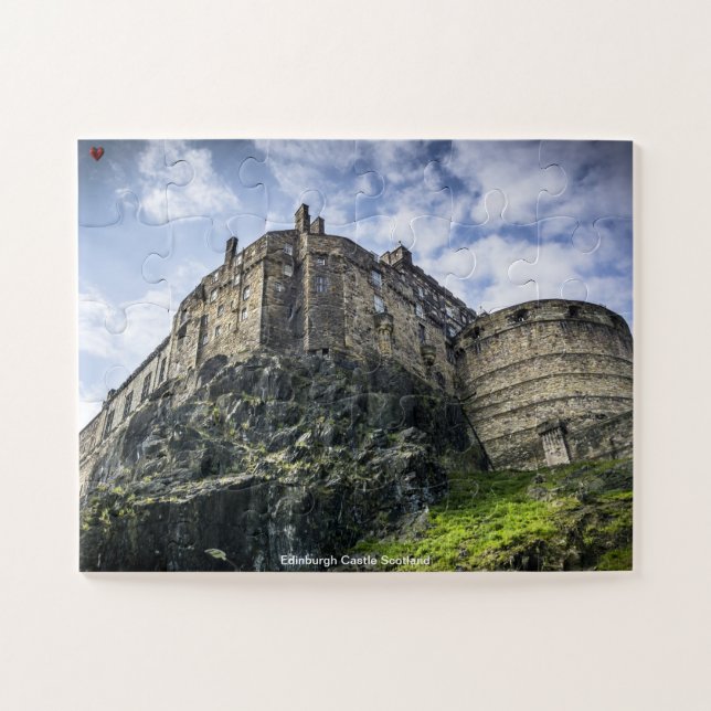 Edinburgh Castle Scotland Jigsaw Puzzle (Horizontal)