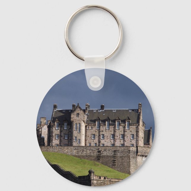 edinburgh castle scotland keychain (Front)