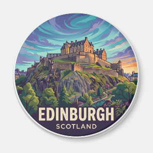 Edinburgh Castle Scotland Magnet