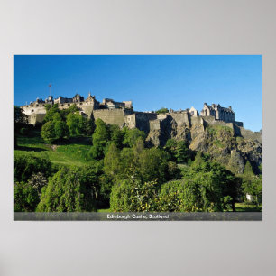Edinburgh Castle, Scotland Poster