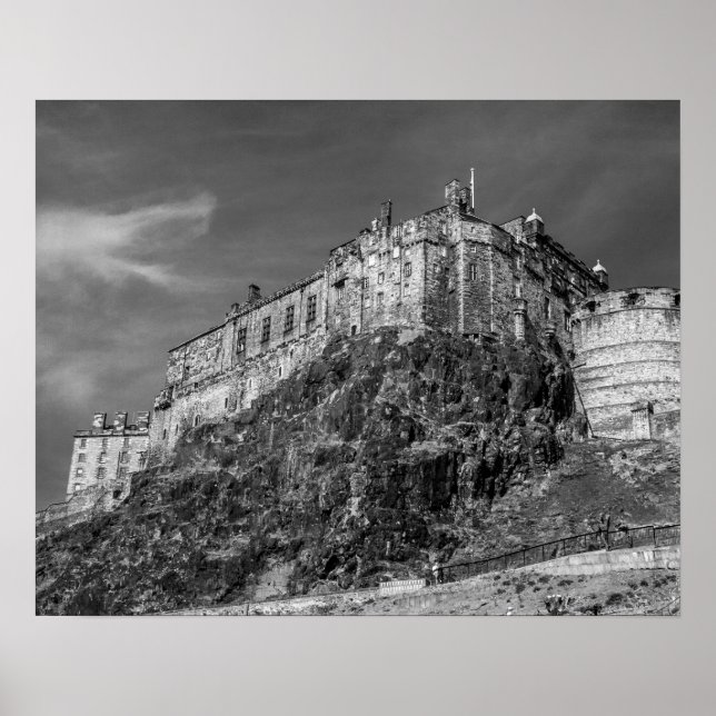 Edinburgh Castle, Scotland Poster (Front)