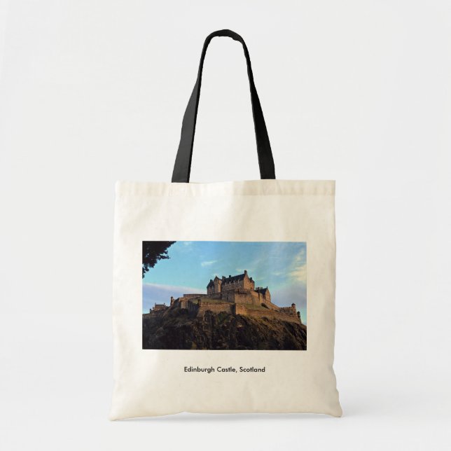 Edinburgh Castle, Scotland Tote Bag (Front)