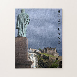 edinburgh castle statue jigsaw puzzle