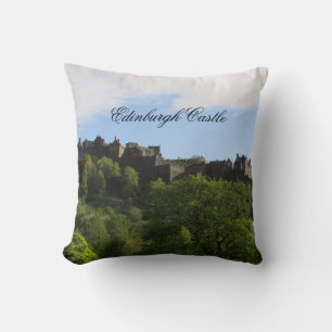 Edinburgh Castle Throw Pillow