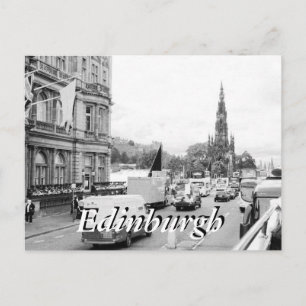 Edinburgh City Scotland vintage postcard