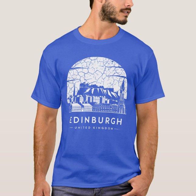 Edinburgh City United Kingdom friend T-Shirt (Front)