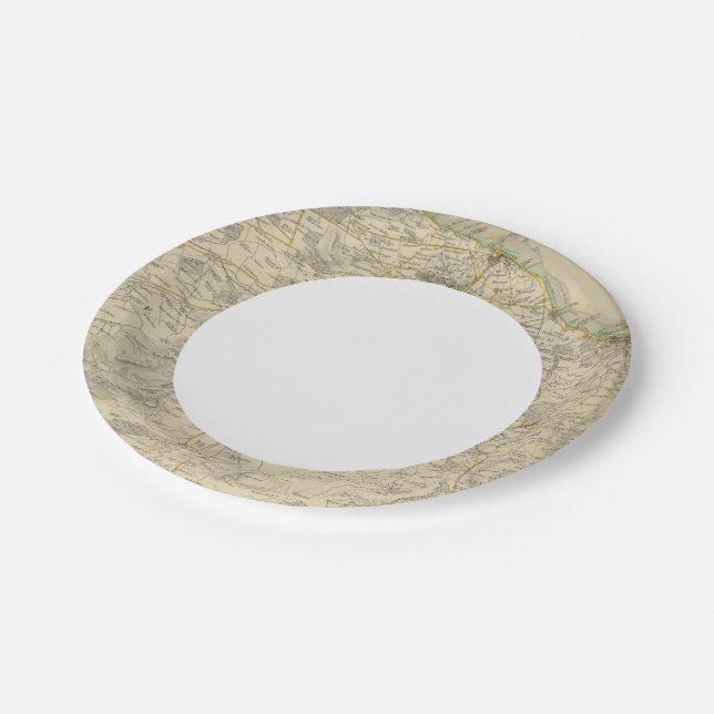 Edinburgh environments paper plate (Angled)