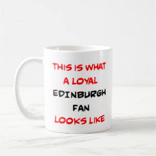 edinburgh fan, loyal coffee mug