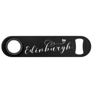 Edinburgh Flag Heart, Edinburgher Bar Key