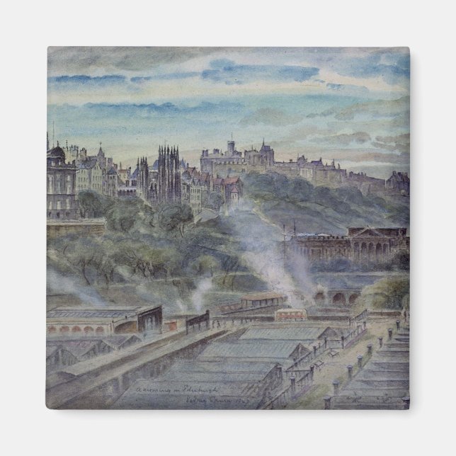 Edinburgh from near St. Anthony's Chapel Magnet (Front)