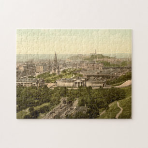 Edinburgh from the Castle, Scotland Jigsaw Puzzle