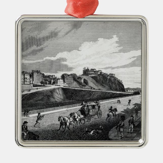 Edinburgh Metal Ornament (Front)