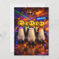 Edinburgh Raver Gift Penguin Parade Funny Scottish