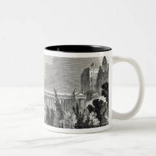 Edinburgh: Royal Institution and Scott Two-Tone Coffee Mug