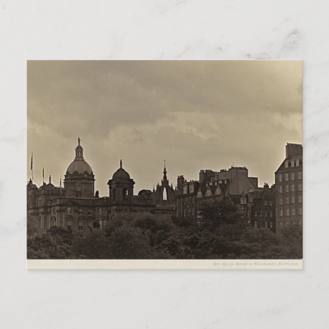 Edinburgh - Royal Mile Postcard (Front)