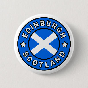 Edinburgh Scotland 2 Inch Round Button