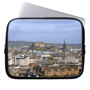 Edinburgh, Scotland. A view overlooking central Laptop Sleeve
