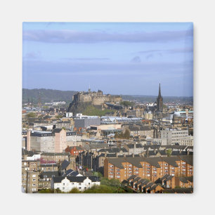 Edinburgh, Scotland. A view overlooking central Magnet