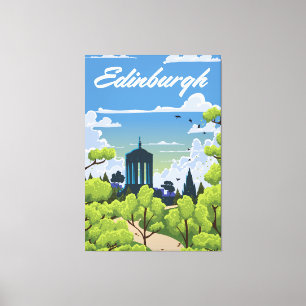 Edinburgh Scotland Canvas Print