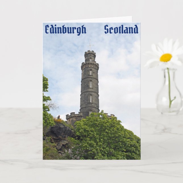 Edinburgh, Scotland Card (Small Plant)
