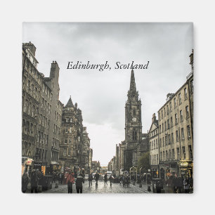 Edinburgh, Scotland cityscape Magnet