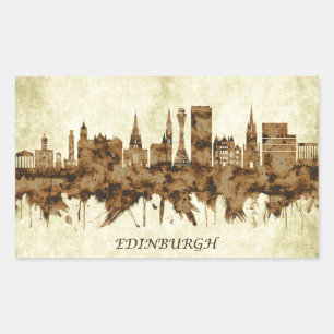 Edinburgh Scotland Cityscape Sticker