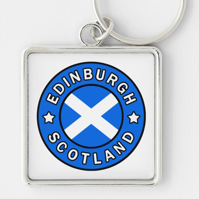 Edinburgh Scotland Keychain (Front)