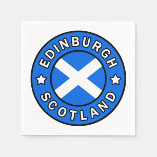 Edinburgh Scotland Napkin