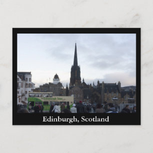 Edinburgh, Scotland Postcard