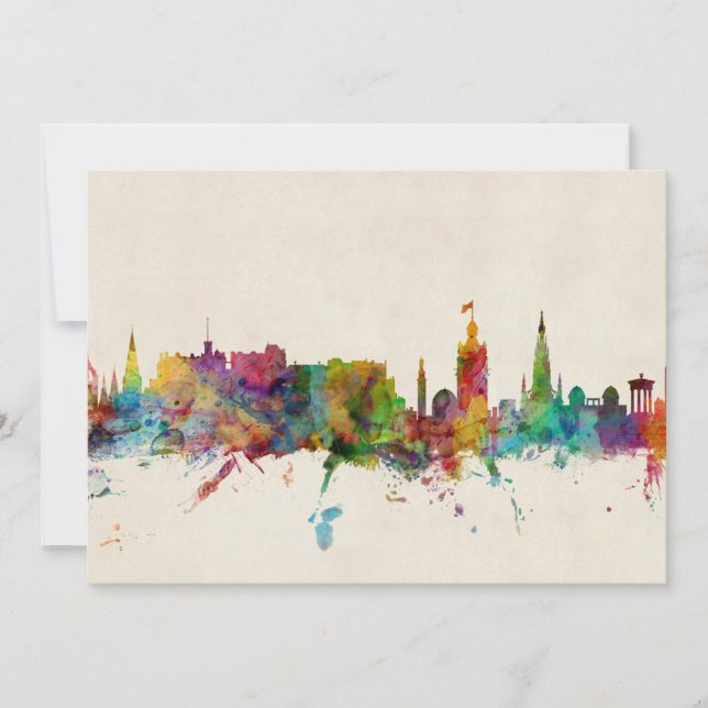 Edinburgh Scotland Skyline (Front)