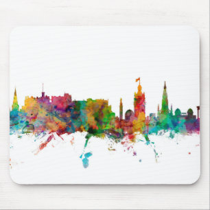 Edinburgh Scotland Skyline Mouse Pad