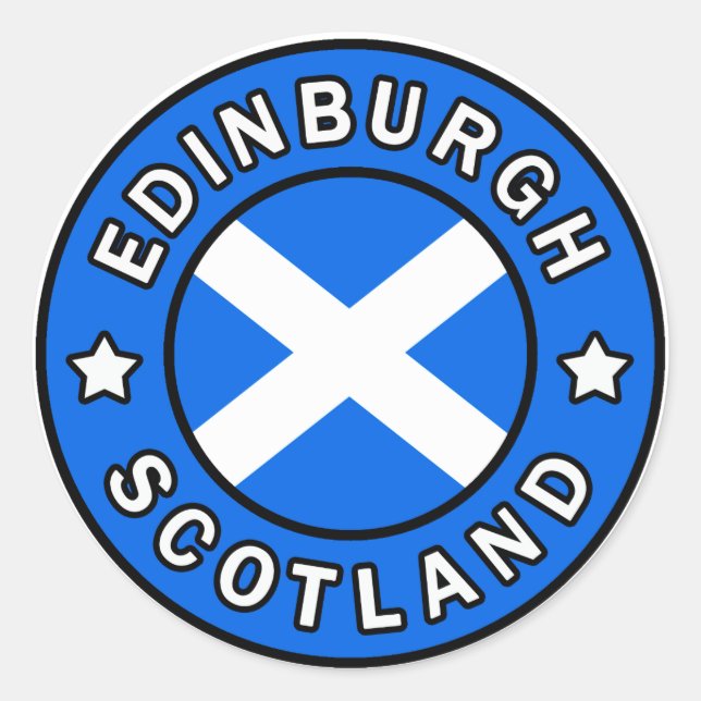 Edinburgh Scotland sticker (Front)