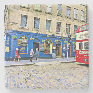 Edinburgh, Scotland Stone Coaster