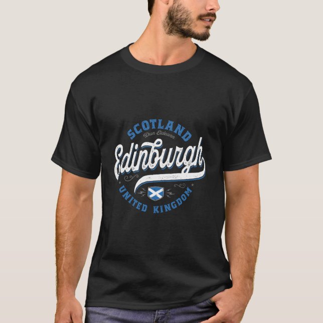 Edinburgh Scotland T-Shirt (Front)