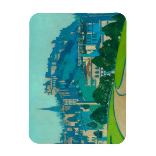 Edinburgh, Scottish Capital City (by George Henry) Magnet (Vertical)
