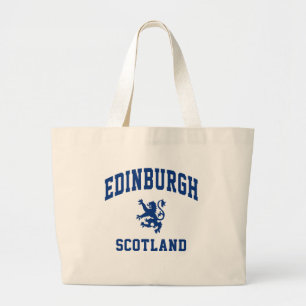 Edinburgh Scottish Large Tote Bag