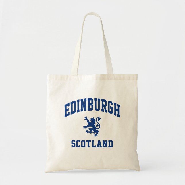 Edinburgh Scottish Tote Bag (Front)