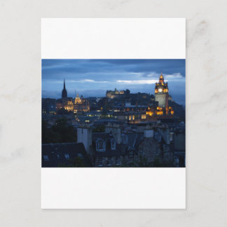 Edinburgh Skyline Postcard