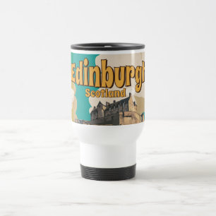 Edingburgh,Scotland Vintage Travel Poster Mug