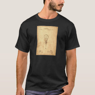 Edison Bulb Patent T-Shirt