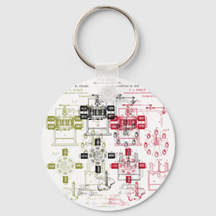 Edison generator keychain