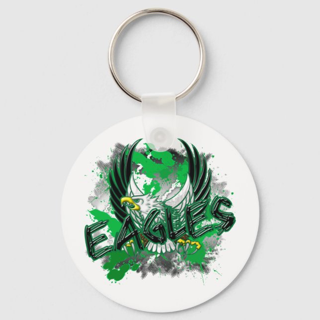 EdisonEagles8.png Keychain (Front)