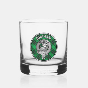 [EDIT] Clan Graham Crest & Tartan Whiskey Glass