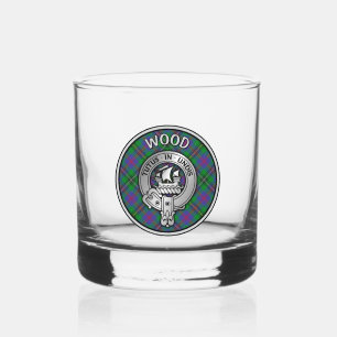 [EDIT] Clan Wood Crest & Tartan Whiskey Glass