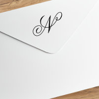 Edit Design to Change Fancy Uppercase N Monogram
