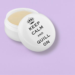 Edit QUILL to Any Word Keep Calm 1.5-in Stickers